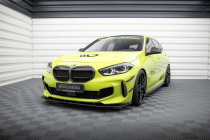 BMW 1-Serie F40 M-Sport / M135i 2019+ Street Pro Frontläpp / Frontsplitter Maxton Design